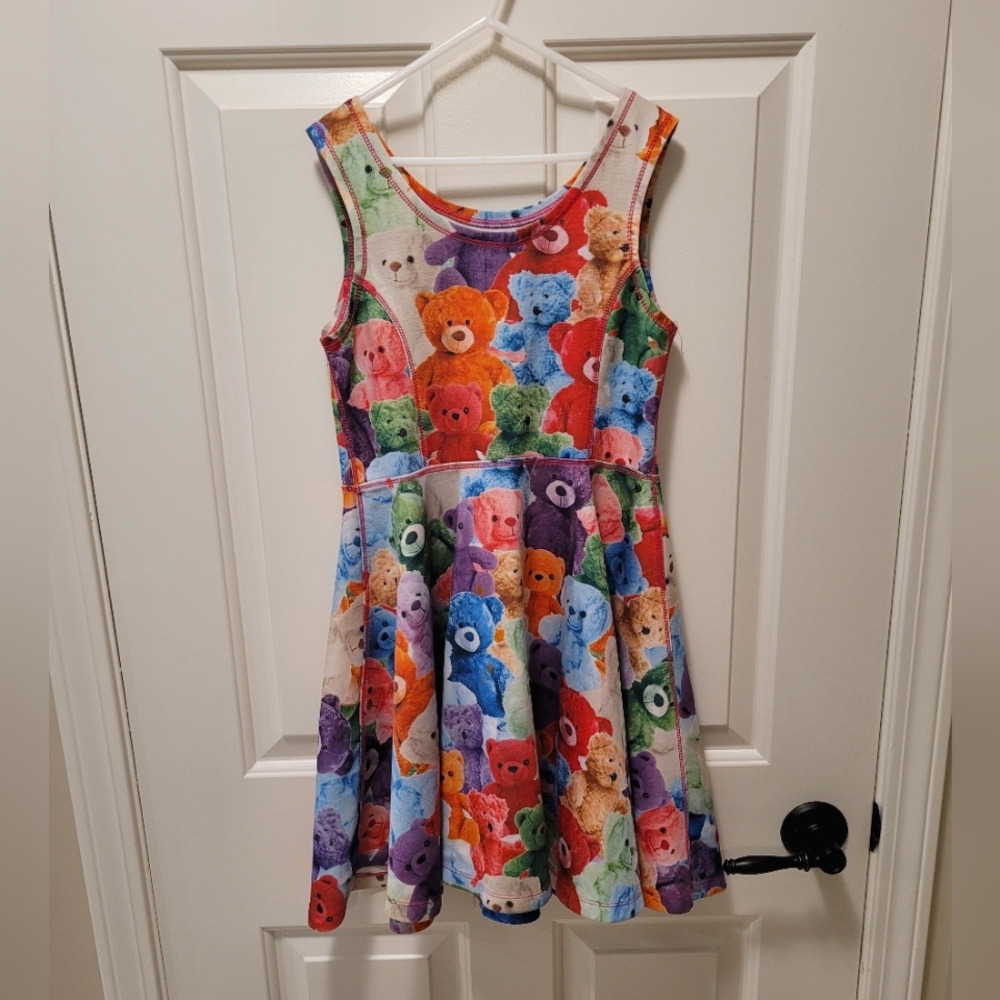Girl's Teddy Bear dress L 10 / 12